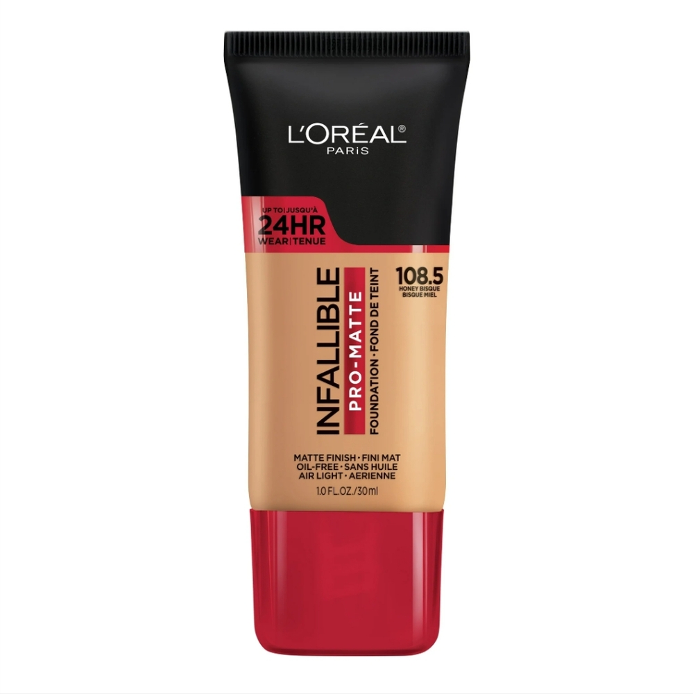 5 x L'oreal Paris Infallible Pro-Matte Foundation 108.5 Honey Bisque